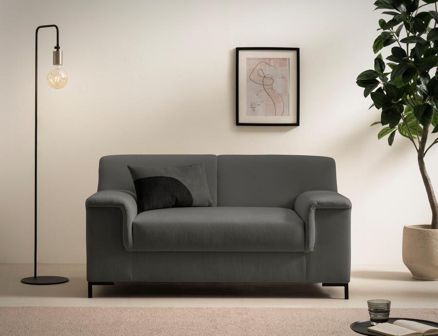 INOSIGN 1 5-zits Jamie 2 BxDxH: 144x81x76 cm ook in Cord tijdloos modern met comfortabel verend systeem - Foto 4