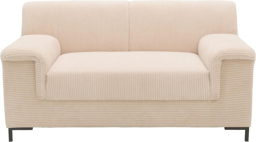 INOSIGN 1 5-zits Jamie 2 BxDxH: 144x81x76 cm ook in Cord tijdloos modern met comfortabel verend systeem - Foto 4