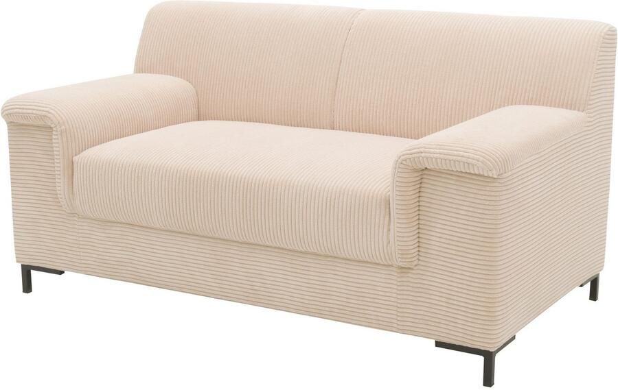 INOSIGN 1 5-zits Jamie 2 BxDxH: 144x81x76 cm ook in Cord tijdloos modern met comfortabel verend systeem - Foto 3