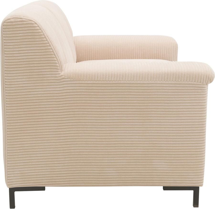 INOSIGN 1 5-zits Jamie 2 BxDxH: 144x81x76 cm ook in Cord tijdloos modern met comfortabel verend systeem