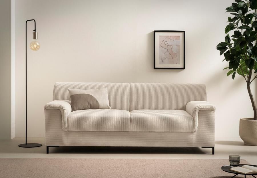 INOSIGN 2 5-zits Jamie 2 ook in Cord BxDxH: 19x 81x76 cm tijdloos modern met comfortabel verend systeem - Foto 8