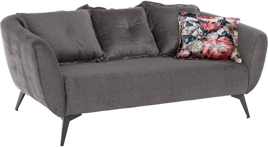 INOSIGN 2 5-zitsbank Baggio modern romantisch design breedte 196cm comfortabele zithoogte 45cm - Foto 2