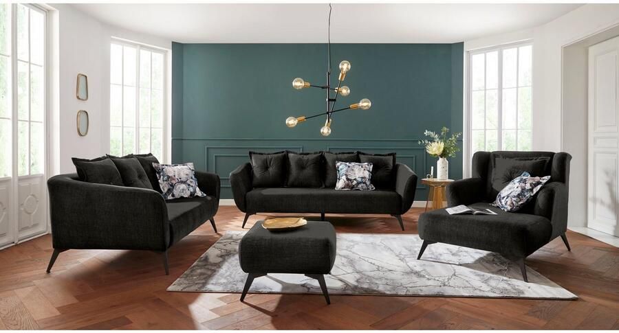 INOSIGN 3-zitsbank Baggio Sierkussen inclusief - Foto 3