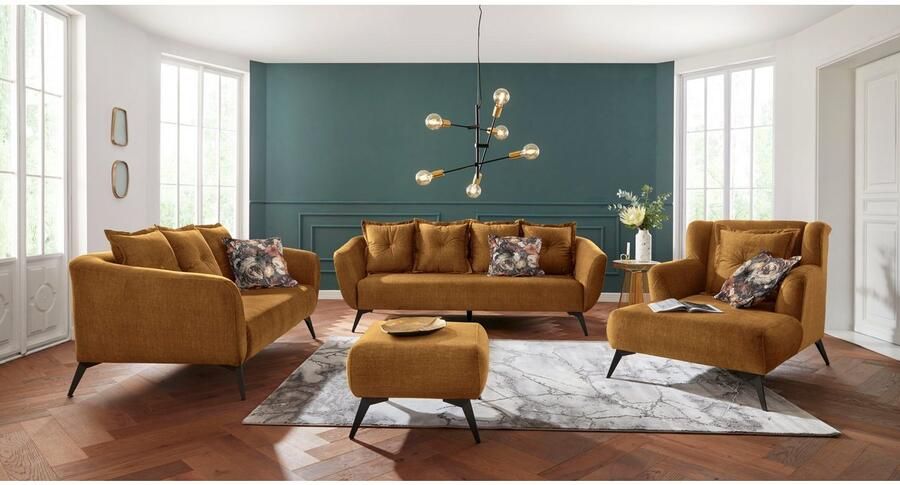 INOSIGN Loveseat Baggio Mega fauteuil voor comfort en ontspanning tijdloos en modern - Foto 5