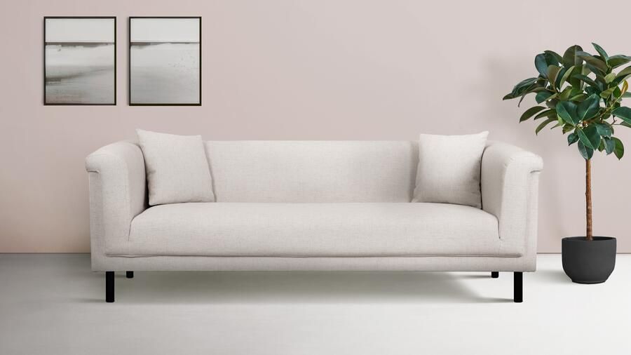 INOSIGN 2-zitsbank AGNIA BxDxH: 180x85x71 cm incl. sierkussens ook in cord en bouclé - Foto 6