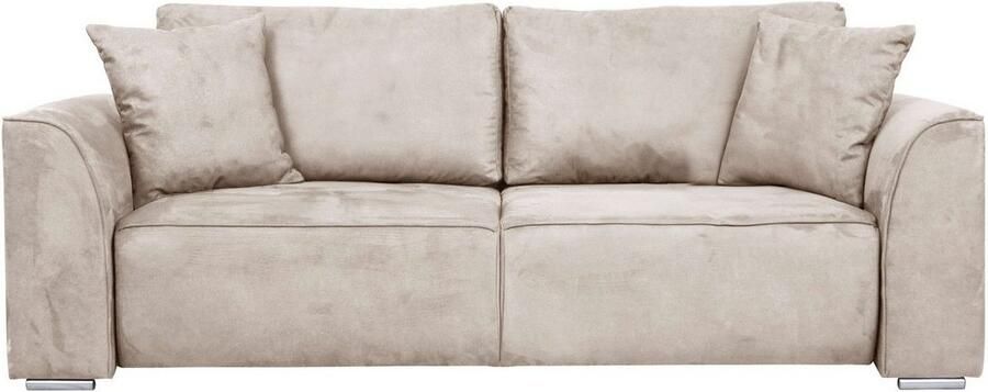 INOSIGN 2-zitsbank BEATRICE verkrijgbaar in trendy stofopties B D H: 143 73 92 cm In hoogwaardige afwerking incl. 2 grote sierkussens in de kleur van de romp - Foto 7