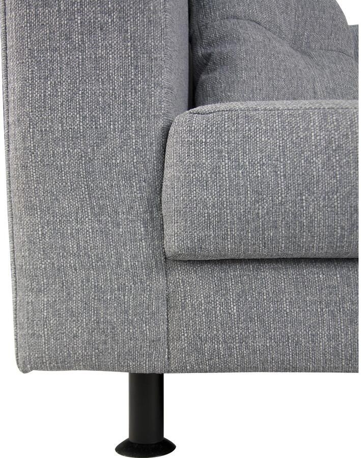 INOSIGN 2-zitsbank Bengo met stiksels in de zitting en de rugleuning incl. sierkussen - Foto 2