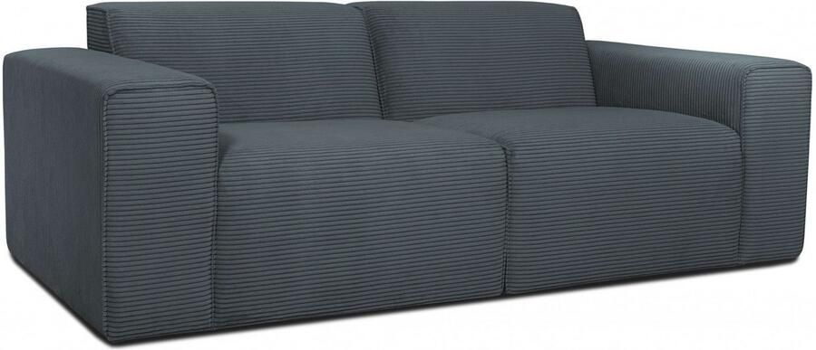 INOSIGN 2-zitsbank Clayton in een trendy ribfluwelen bekleding diverse combinaties mogelijk - Foto 6