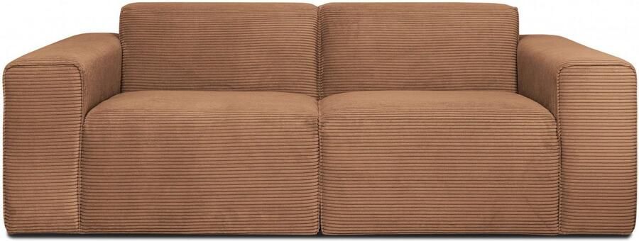 INOSIGN 2-zitsbank Clayton in een trendy ribfluwelen bekleding diverse combinaties mogelijk - Foto 8