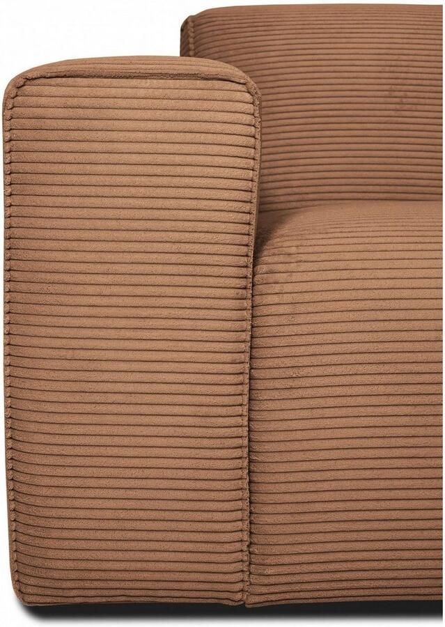 INOSIGN 2-zitsbank Clayton in een trendy ribfluwelen bekleding diverse combinaties mogelijk - Foto 3