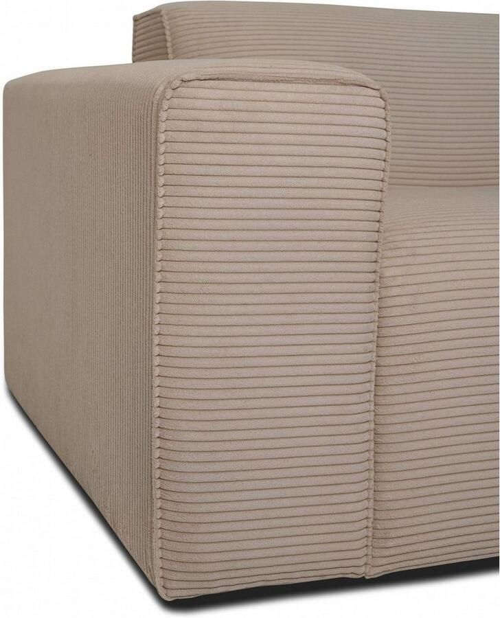 INOSIGN 2-zitsbank Clayton in een trendy ribfluwelen bekleding diverse combinaties mogelijk - Foto 2