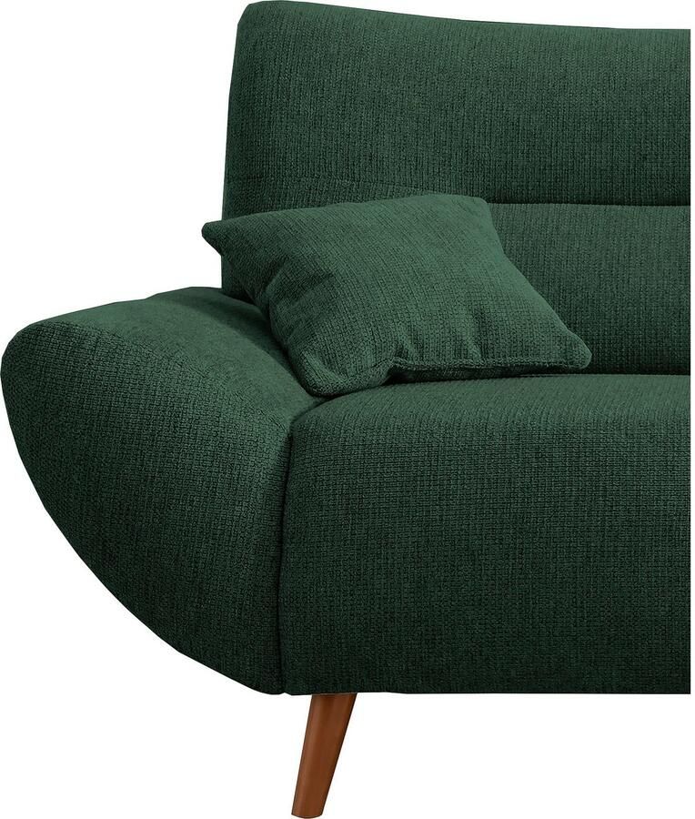 INOSIGN 2-zitsbank Drago elegant en tijdloos comfortabel houten voet