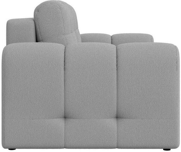 INOSIGN 2-zitsbank Manilla trendy stiksels 2 rugkussens B D H 195 107 91 cm met golfondersteuning in verschillende materialen en kleuren - Foto 4