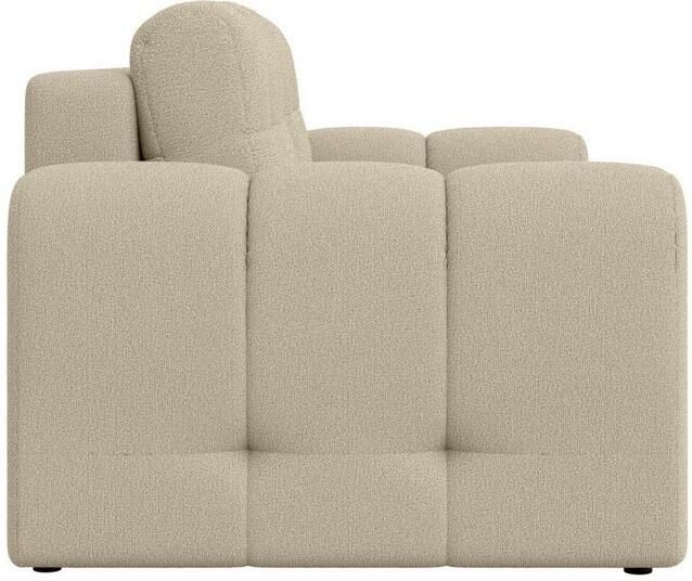 INOSIGN 2-zitsbank Manilla trendy stiksels 2 rugkussens B D H 195 107 91 cm met golfondersteuning in verschillende materialen en kleuren - Foto 4