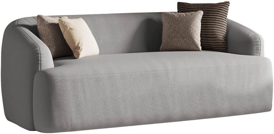 INOSIGN 2-zitsbank Nergal eenpersoonsbank Breedte 217cm organisch design Modern ontwerp eenvoudige uitstraling stijlvolle blikvanger in de woonkamer - Foto 4