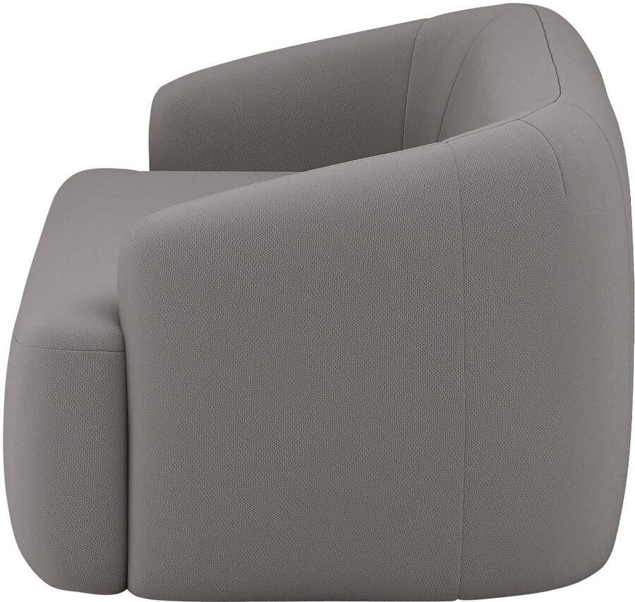 INOSIGN 2-zitsbank Nergal eenpersoonsbank Breedte 217cm organisch design Modern ontwerp eenvoudige uitstraling stijlvolle blikvanger in de woonkamer - Foto 2