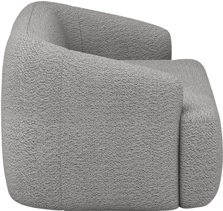 INOSIGN 2-zitsbank Nergal eenpersoonsbank Breedte 217cm organisch design Modern ontwerp eenvoudige uitstraling stijlvolle blikvanger in de woonkamer