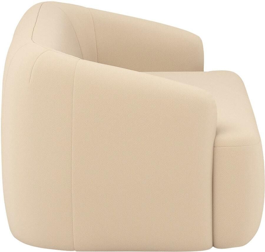 INOSIGN 2-zitsbank Nergal eenpersoonsbank Breedte 217cm organisch design Modern ontwerp eenvoudige uitstraling stijlvolle blikvanger in de woonkamer