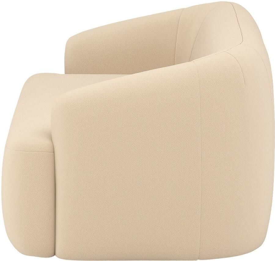 INOSIGN 2-zitsbank Nergal eenpersoonsbank Breedte 217cm organisch design Modern ontwerp eenvoudige uitstraling stijlvolle blikvanger in de woonkamer - Foto 2