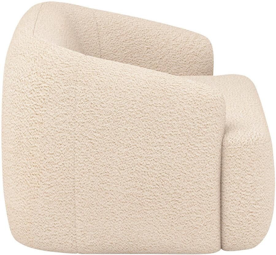 INOSIGN 2-zitsbank Nergal eenpersoonsbank organisch design Breedte 177cm Modern ontwerp eenvoudige uitstraling stijlvolle blikvanger in de woonkamer