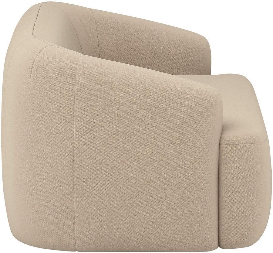 INOSIGN 2-zitsbank Nergal eenpersoonsbank organisch design Breedte 177cm Modern ontwerp eenvoudige uitstraling stijlvolle blikvanger in de woonkamer