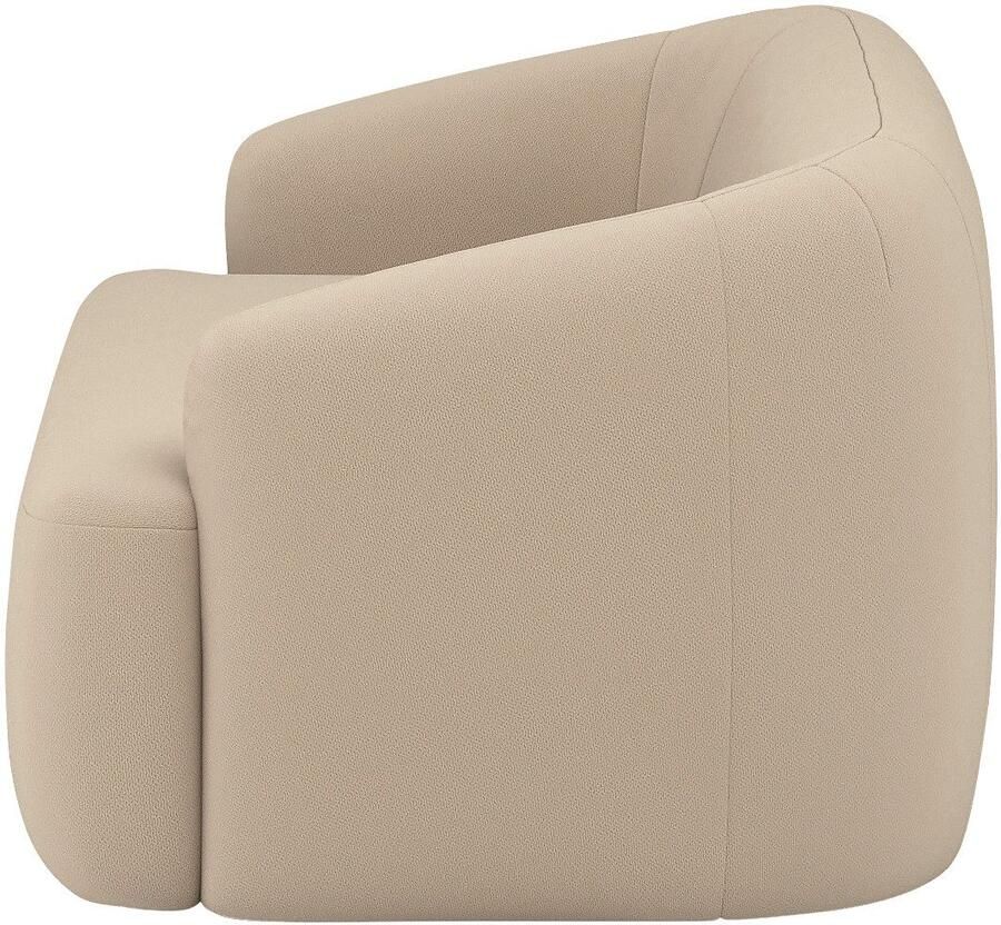 INOSIGN 2-zitsbank Nergal eenpersoonsbank organisch design Breedte 177cm Modern ontwerp eenvoudige uitstraling stijlvolle blikvanger in de woonkamer - Foto 2