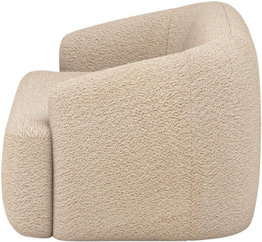 INOSIGN 2-zitsbank Nergal eenpersoonsbank organisch design Breedte 177cm Modern ontwerp eenvoudige uitstraling stijlvolle blikvanger in de woonkamer - Foto 2