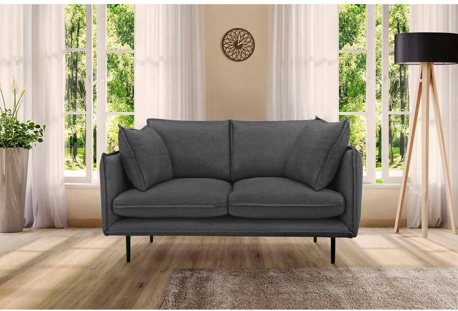 Home affaire 2-zitsbank Somba met dikke opstaande naad en elegante look - Foto 3