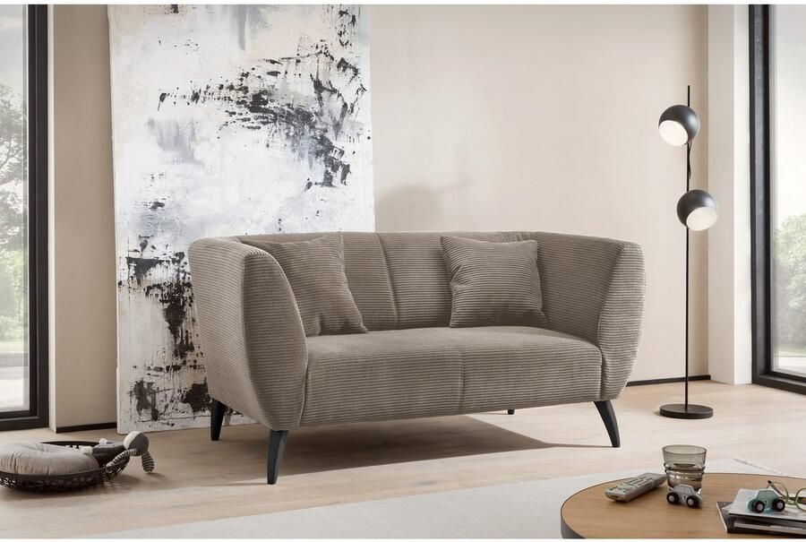 INOSIGN 2-zitsbank twee verschillende pootkleuren naar keuze - Foto 3