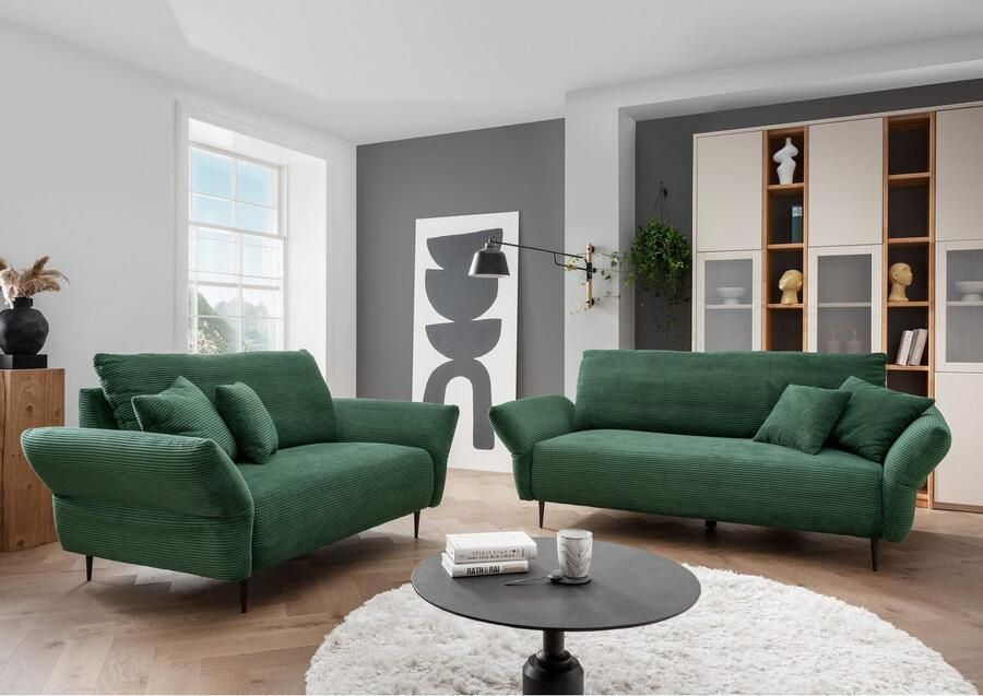 INOSIGN Zithoek Vanilla ook afzonderlijk en als polsterecke verkrijgbaar incl. sierkussen (set 2-delig) - Foto 4