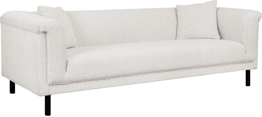 INOSIGN 3-zitsbank AGNIA BxDxH: 210x85x71 cm incl. sierkussens ook in cord en bouclé - Foto 3