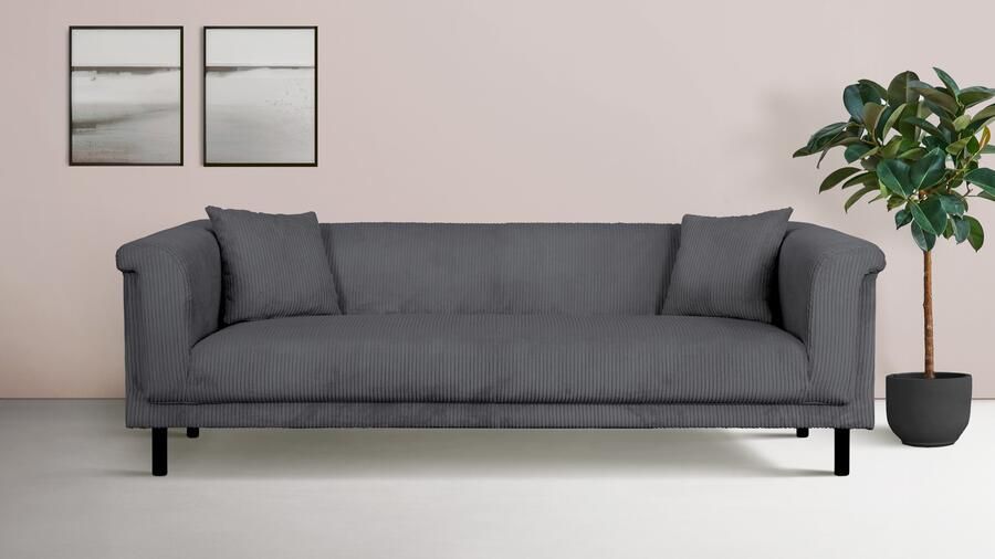INOSIGN 3-zitsbank AGNIA BxDxH: 210x85x71 cm incl. sierkussens ook in cord en bouclé - Foto 5