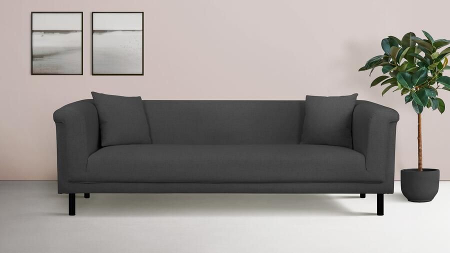 INOSIGN 3-zitsbank AGNIA BxDxH: 210x85x71 cm incl. sierkussens ook in cord en bouclé - Foto 5