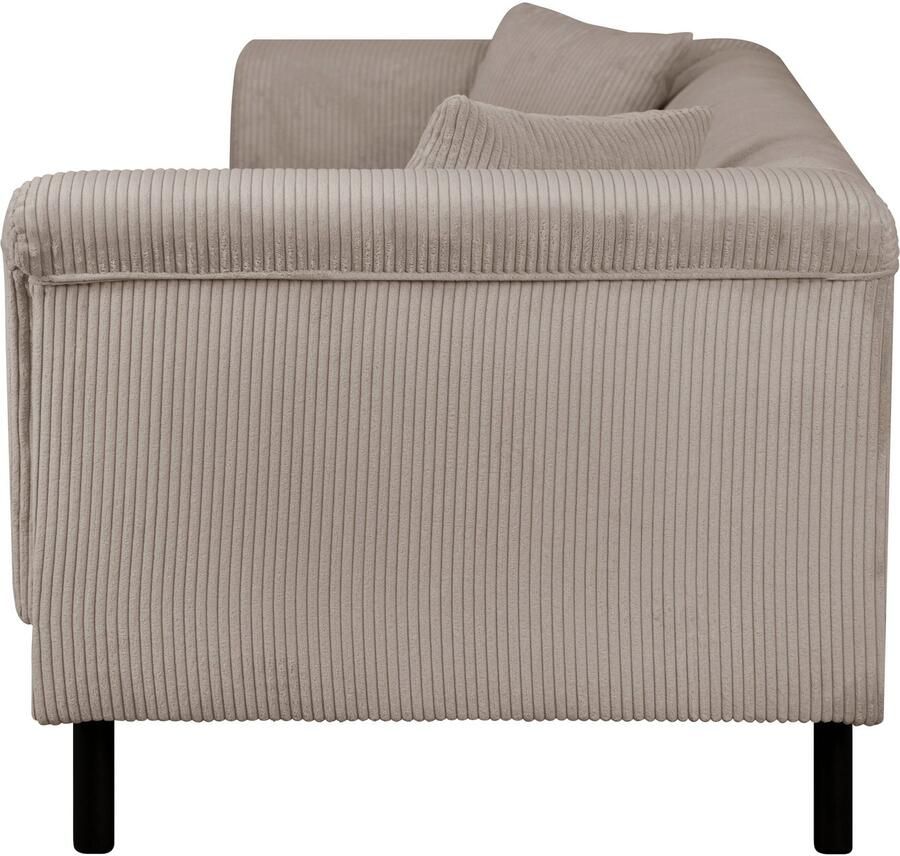 INOSIGN 3-zitsbank AGNIA BxDxH: 210x85x71 cm incl. sierkussens ook in cord en bouclé