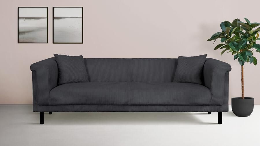 INOSIGN 3-zitsbank AGNIA BxDxH: 210x85x71 cm incl. sierkussens ook in cord en bouclé - Foto 5
