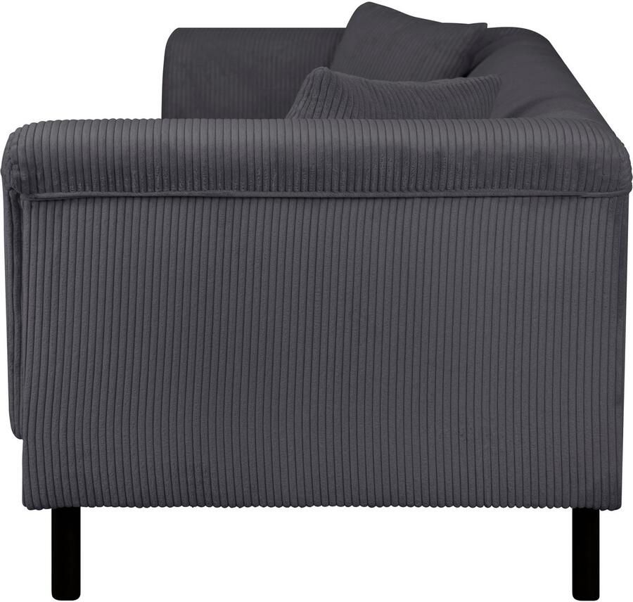 INOSIGN 3-zitsbank AGNIA BxDxH: 210x85x71 cm incl. sierkussens ook in cord en bouclé