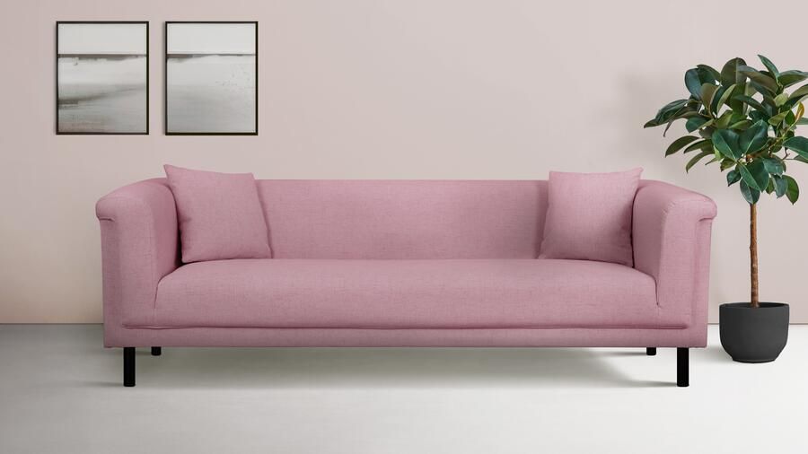 INOSIGN 3-zitsbank AGNIA BxDxH: 210x85x71 cm incl. sierkussens ook in cord en bouclé - Foto 5