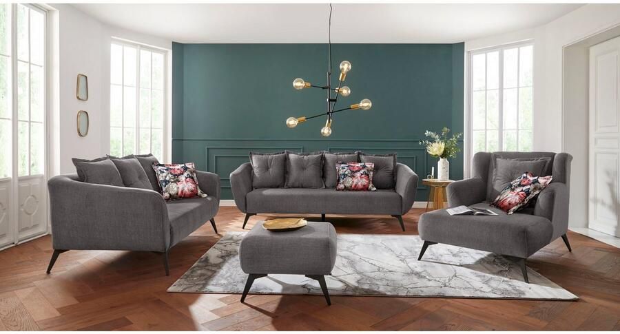 INOSIGN Loveseat Baggio Mega fauteuil voor comfort en ontspanning tijdloos en modern - Foto 4