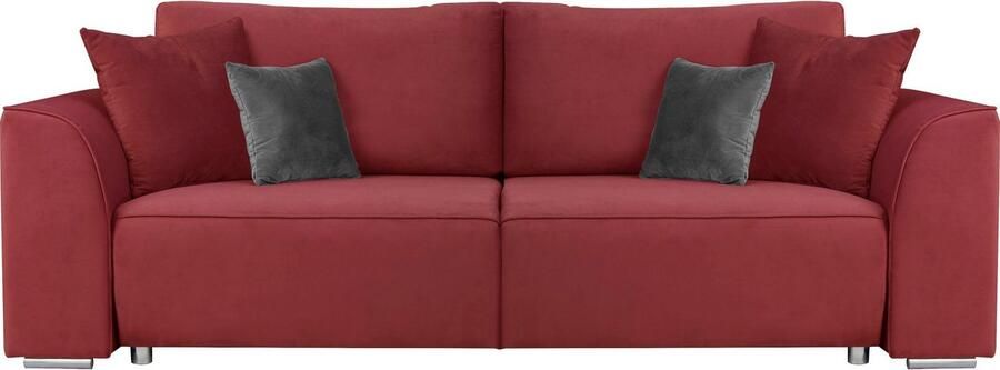 INOSIGN 3-zitsbank BEATRICE optionele slaapbank met bedlade B D H 250 107 92 cm - Foto 4