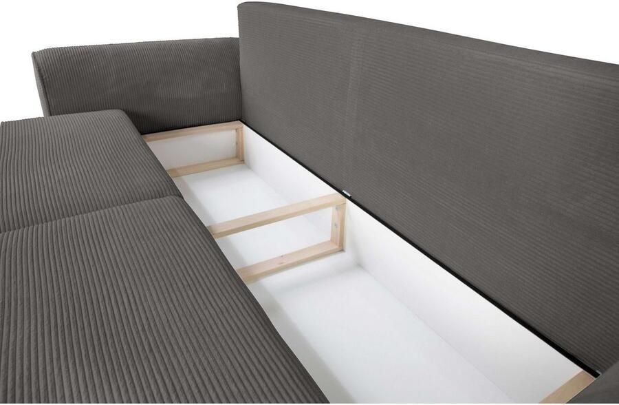 OTTO 3-zitsbank BEATRICE ook als slaapbank met bedlade B D H 250 107 92 cm - Foto 4