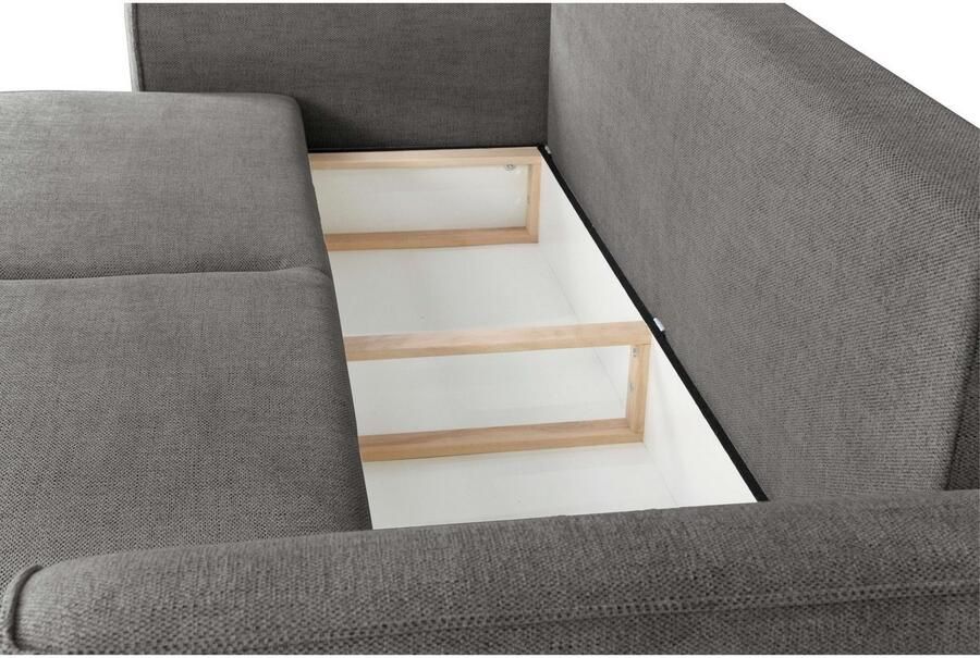 OTTO 3-zitsbank BEATRICE ook als slaapbank met bedlade B D H 250 107 92 cm - Foto 3