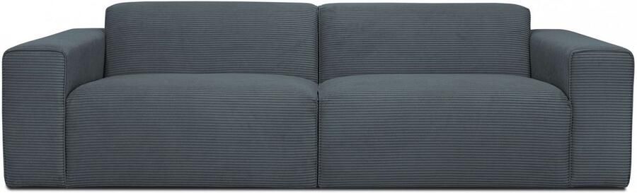 INOSIGN 3-zitsbank Clayton in een trendy ribfluwelen bekleding diverse combinaties mogelijk - Foto 8