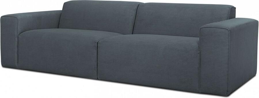 INOSIGN 3-zitsbank Clayton in een trendy ribfluwelen bekleding diverse combinaties mogelijk - Foto 7