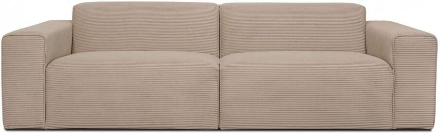 INOSIGN 3-zitsbank Clayton in een trendy ribfluwelen bekleding diverse combinaties mogelijk - Foto 8