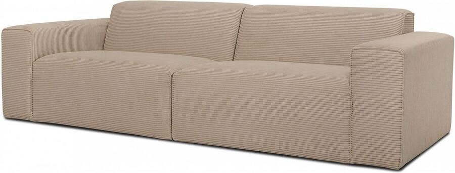 INOSIGN 3-zitsbank Clayton in een trendy ribfluwelen bekleding diverse combinaties mogelijk - Foto 7