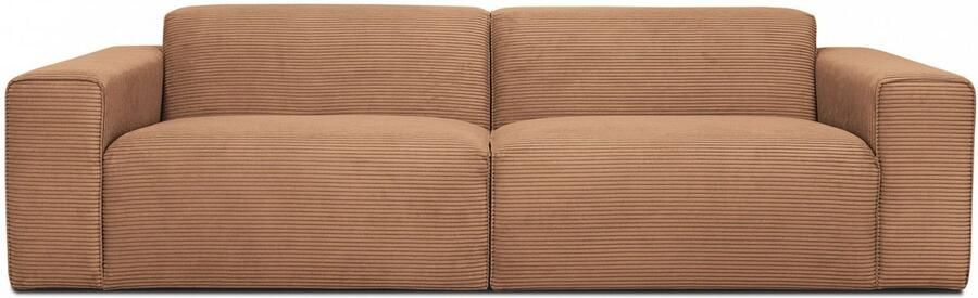 INOSIGN 3-zitsbank Clayton in een trendy ribfluwelen bekleding diverse combinaties mogelijk - Foto 8