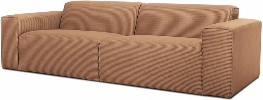 INOSIGN 3-zitsbank Clayton in een trendy ribfluwelen bekleding diverse combinaties mogelijk - Foto 7