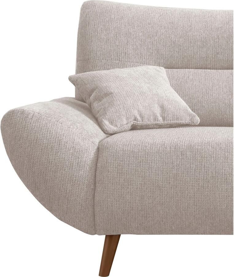 INOSIGN 3-zitsbank Drago elegant en tijdloos comfortabel met houten voet - Foto 2