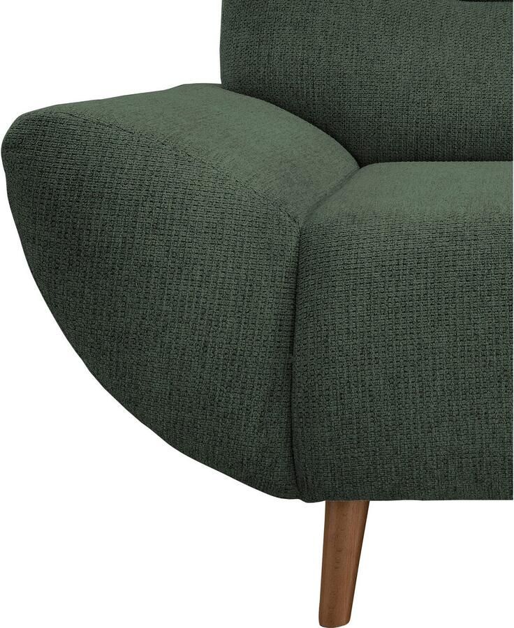 INOSIGN 3-zitsbank Drago elegant en tijdloos comfortabel met houten voet - Foto 2