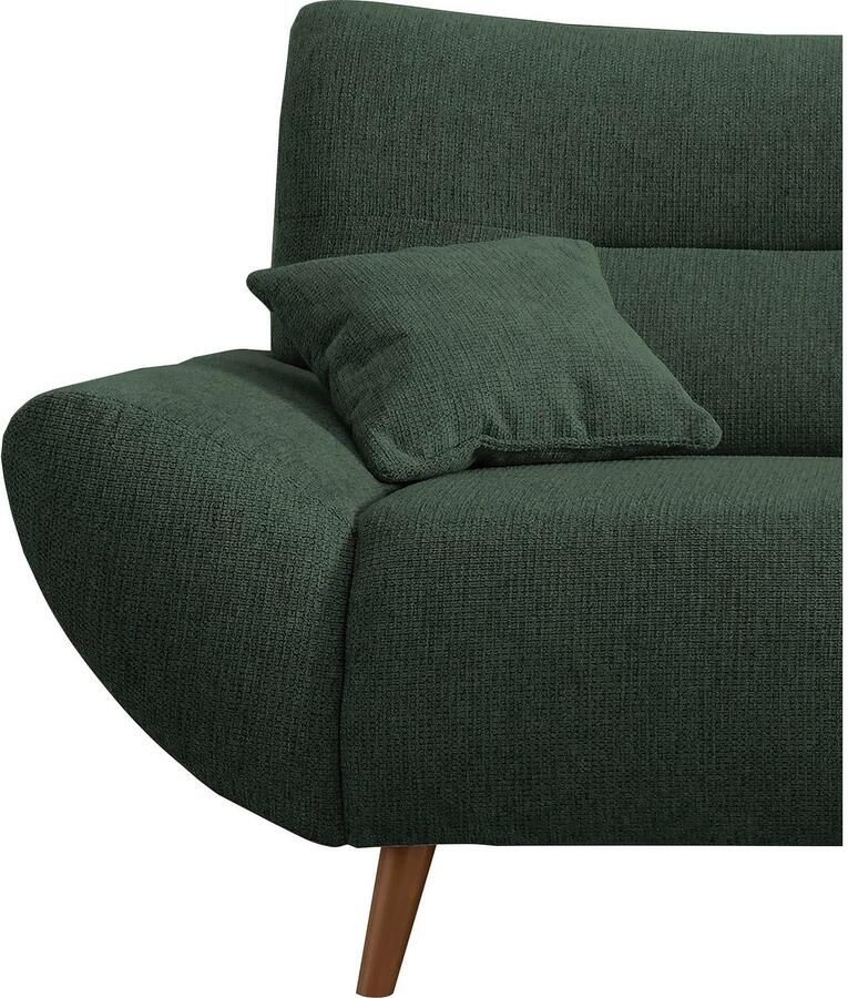 INOSIGN 3-zitsbank Drago elegant en tijdloos comfortabel met houten voet